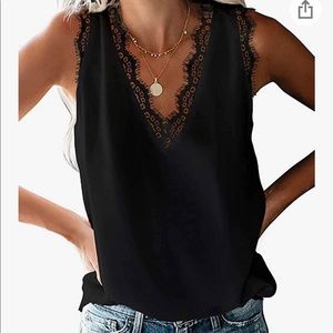 Summer Sleeveless Cami Shirts Blouse